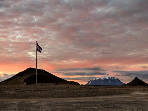 Herðubreið séð frá Drekagili